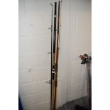 Two sea fishing rods