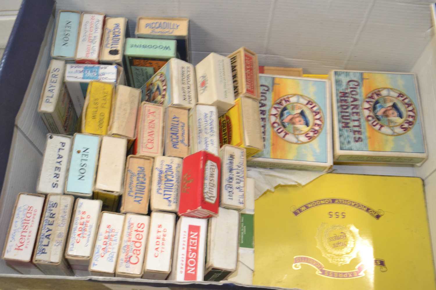 Shoe box of various cigarette cards and albums of tea cards - Image 2 of 2