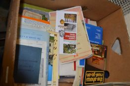 Box of various ephemera to include much local interest