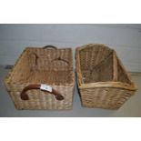 Three small baskets