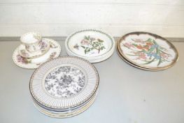 Mixed Lot: Assorted ceramics to include Portmerion Botanic Garden, Royal Albert Michaelmas