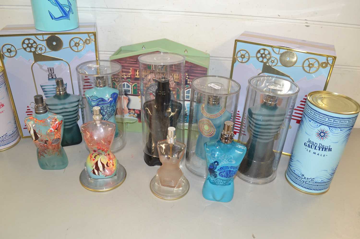 Collection of Jean Paul Gaultier perfume bottles (empty) - Image 2 of 2