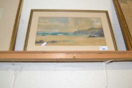 Cooper, study of a beach scene, watercolour, framed and glazed
