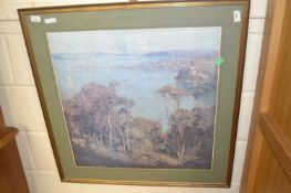 After Arthur Streeton, Australian landscape