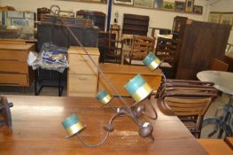 Modern four branch candelabra