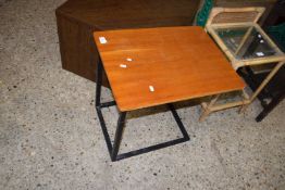 Metal framed occasional table
