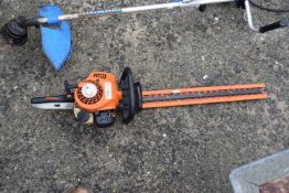 Stihl HS45 petrol hedge cutter