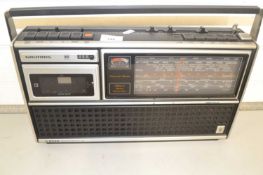 Vintage Grundig radio cassette player