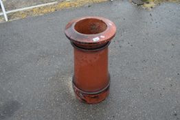 Terracotta chimney pot, 64cm high