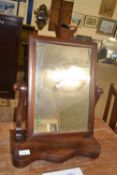 Small Victorian adjustable dressing table mirror