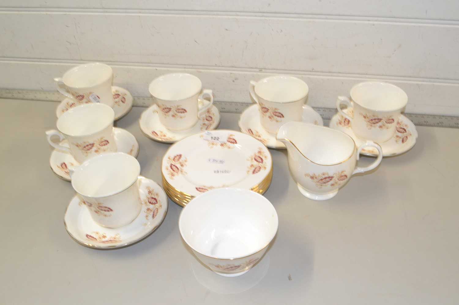 Quantity of Royal Osborne floral decorated tea wares