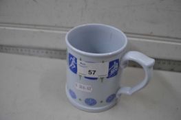 Copeland Spode commemorative mug produced for the Perth Commonwealth Games 1962