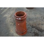 Terracotta chimney pot, 61cm high