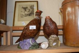 Two Royal Doulton Famous Grouse decanters
