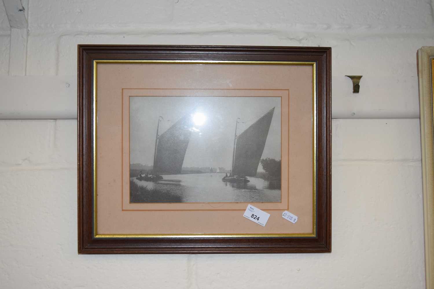 Framed photograph of Wherry's