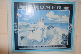 Reproduction railway advertising print, Cromer