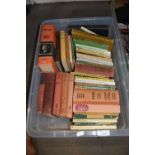 Quantity of hard back and paper back books to include Agatha Christie