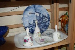Mixed Lot: Three ceramic bells and other ceramics