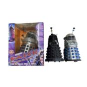 A collection of radio-controlled Daleks, to include: - A boxed Classic Dalek by product Enterprise -