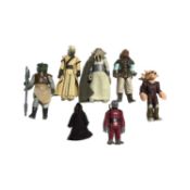 A collection of 1970/80s Star Wars figures by Palitoy, to include: - Ree Yees - Tusken Raider -