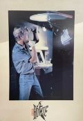 A promotional poster for David Bowie's 1983 tour, in conjunction with Levi Jeans.Size approximately: