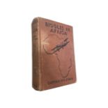 Biggles in Africa, W E Johns. Hardbound, lacking dust jacket. 1936, Oxford University Press. First