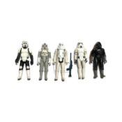 A collection of 1980s Star Wars figures by Palitoy, to include: - Storm Trooper - Snow Trooper -