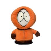 A South Park 'Kenny' plush toy, height approximately 30cm