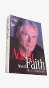 A signed copy of Adam Faith's Autobiography, 'Acts of Faith'.