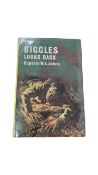 Biggles Looks Back, W E Johns. Hardbound, with dust jacket. 1965, Hodder and Stoughton. First