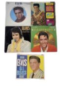 A collection of Elvis Presley 12" vinyl LPs, to include: - Elvis in G.I. Blues - Elvis: A Canadian