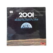 2001: A Space Odyssey 12" vinyl LP, including other movie themes from Rosemary's Baby, Elvira
