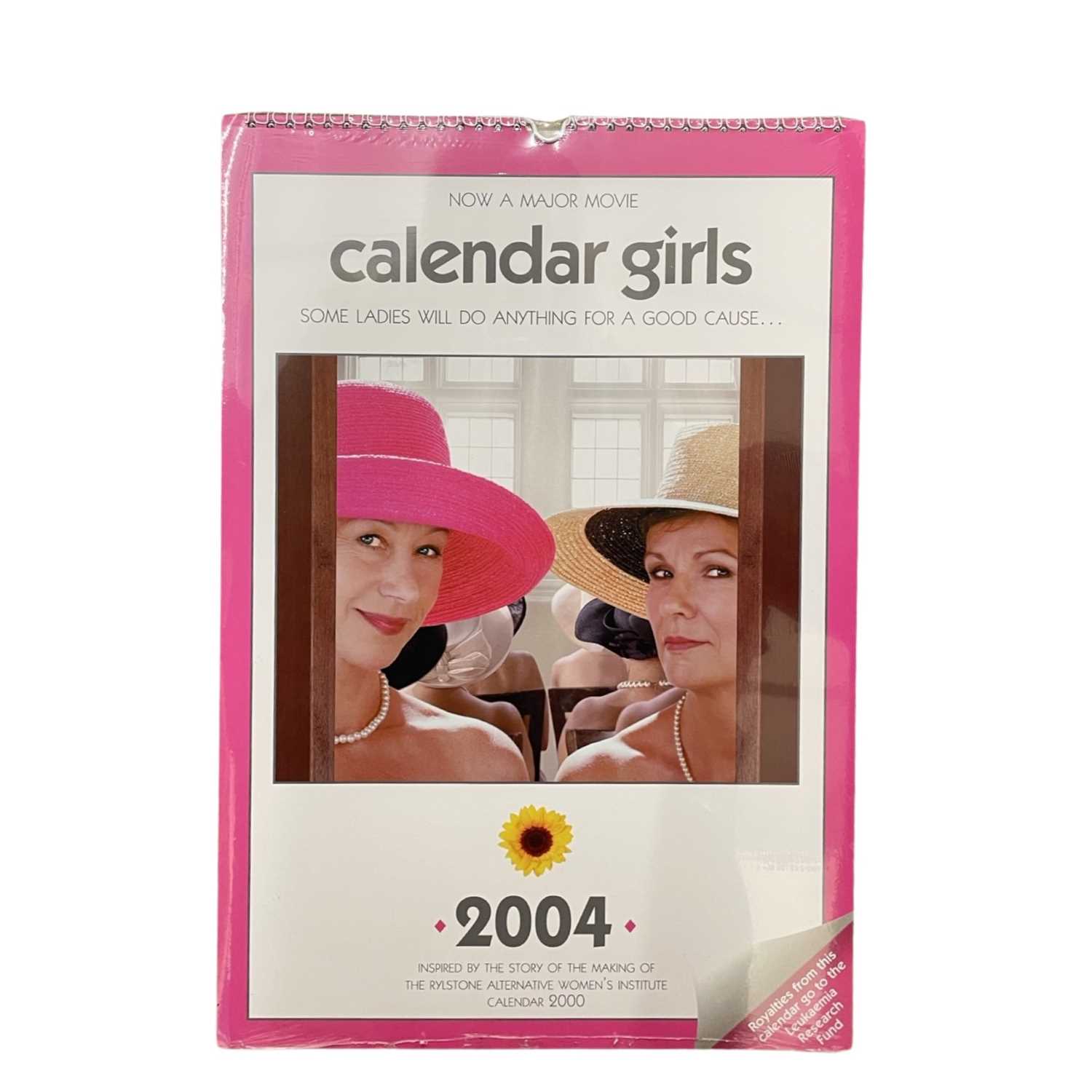 A quantity of 10 official 2004 calendars for the film Calendar Girls, starring Helen Mirren, Julie