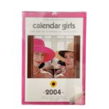 A quantity of 10 official 2004 calendars for the film Calendar Girls, starring Helen Mirren, Julie