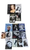 A quantity of leading lady film star books, to include matter on: - Bette Davis - Joan Crawford -