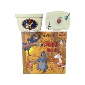 A mixed lot of Disney collectables, to include: - Songs from the Jungle Book 12" vinyl LP (HMA