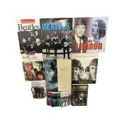 A mixed lot of various Beatles interest books