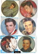 A mixed lot of Elvis Presley 12" vinyl LP picture discs, to include: - Pictures of Elvis - Elvis