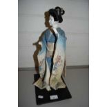 A modern Japanese Geisha doll