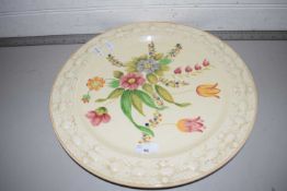 Adams Titian ware floral decorated charger