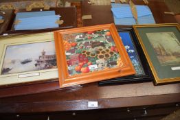 Mixed Lot: Four various assorted coloured prints