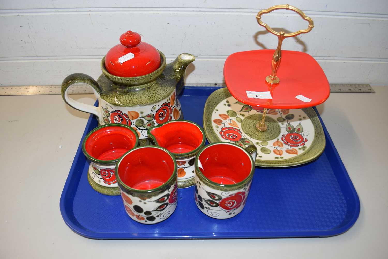 A quantity of Schramberg Tirol tea wares