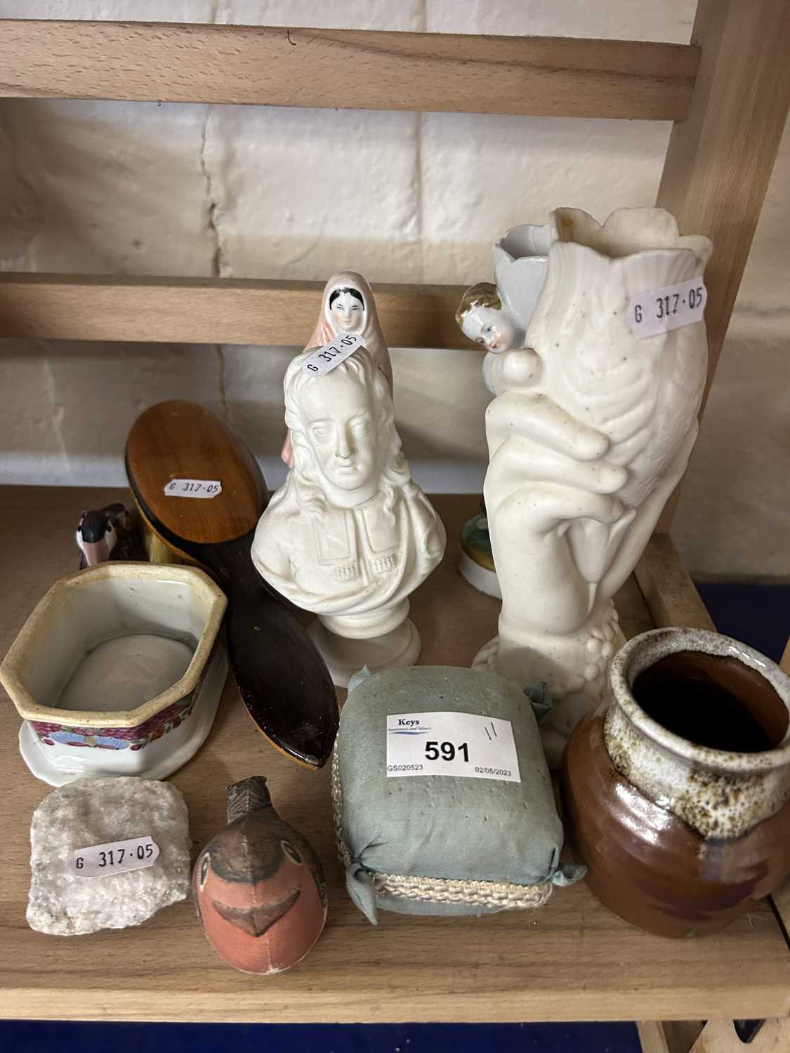 Quantity of mixed ceramics