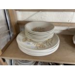 Quantity of Biltons dinner wares to include six plates and six bowls