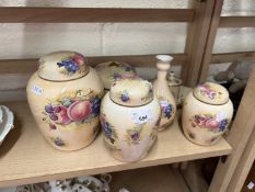 Quantity of Crown Staffordshire Orchard Glory ceramics