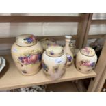 Quantity of Crown Staffordshire Orchard Glory ceramics