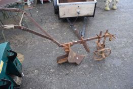 Vintage iron plough