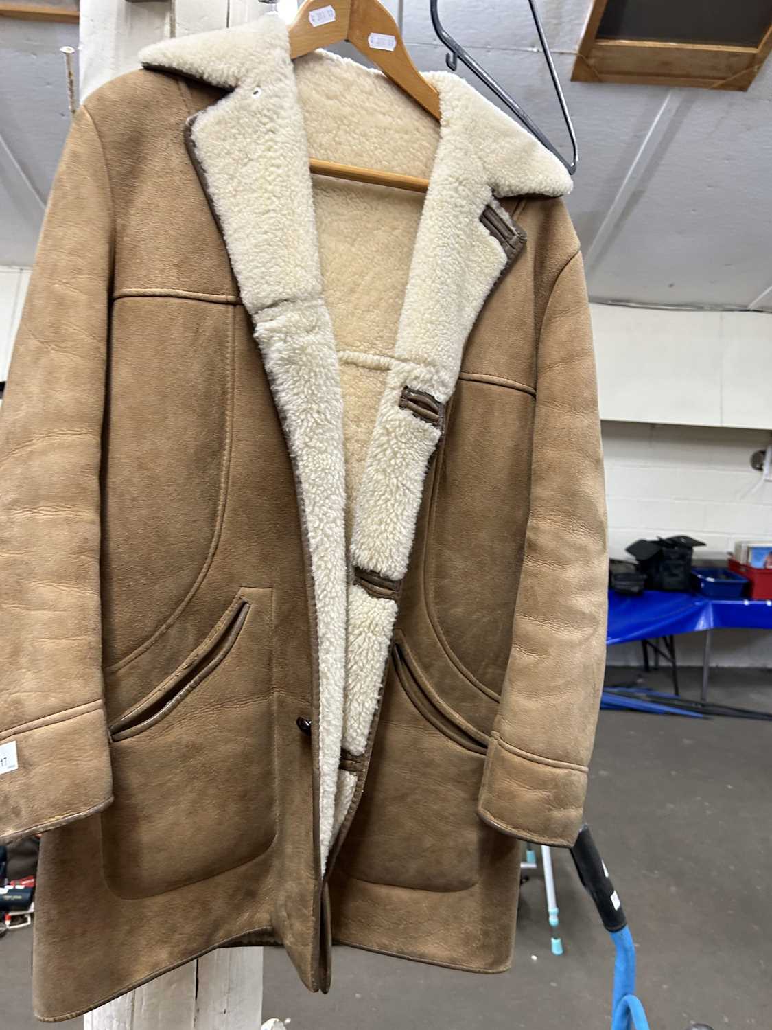 Vintage sheepskin coat