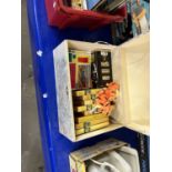 Small dome top box containing Anthony Buckeridge books, Star Wars DVD's, various children's