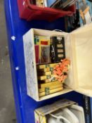 Small dome top box containing Anthony Buckeridge books, Star Wars DVD's, various children's